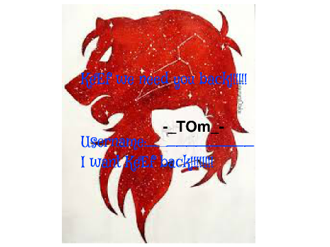 KeEf COME BACK! -_TOm_-