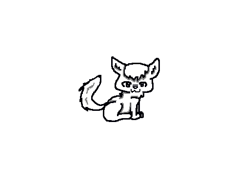 Cat lineart