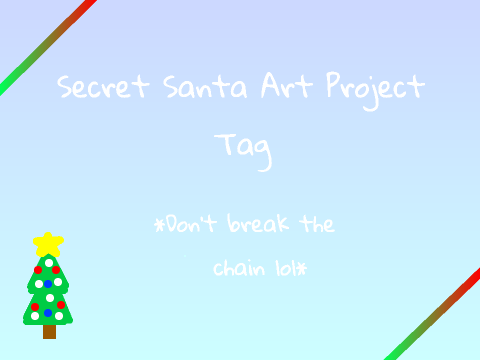 ✿✭☆~HOLIDAY ART TAG~☆✭✿