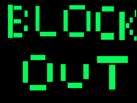 block out