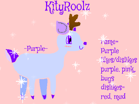 christmas DTA KityRoolz/Purple