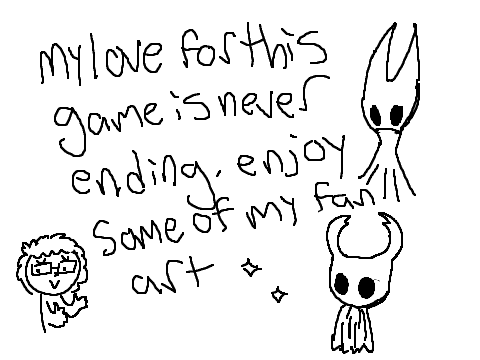 Hollow Knight Art Dump