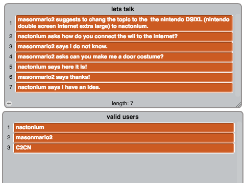 Chat (Update!)