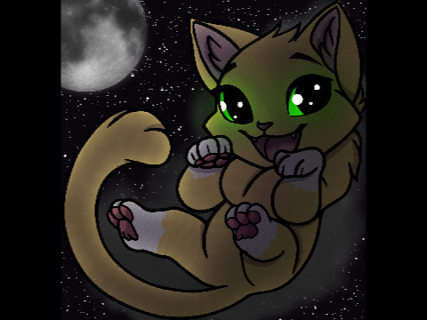 Happy Birthday @Ivypool2!  Chibi Honeyspirit!