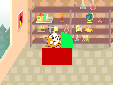 Scratchcat tries to sleep
