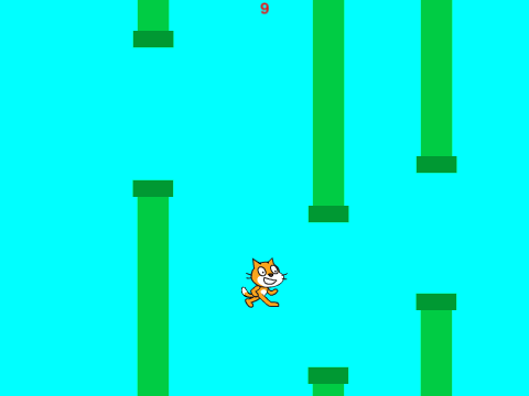 Flappy Cat (w/ High Scores)