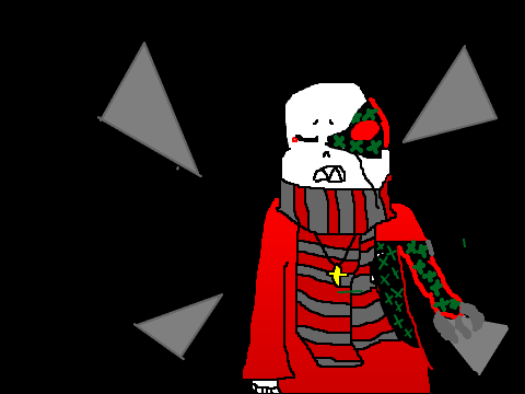 My Best Attempt at Drawing infected Flowerfell sans