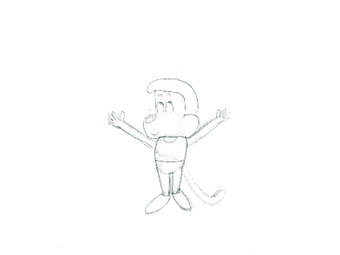Traditional animation test