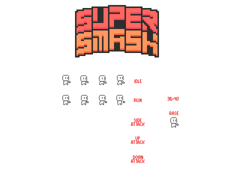 SuperSmash - animations