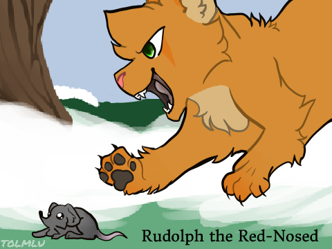 Firestar the Red Nosed Cat- MAP [11]