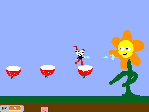 Cagney Carnation- Cuphead Boss 2