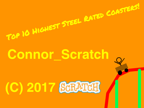 Top 10 Highest Steel Rated Coasters!