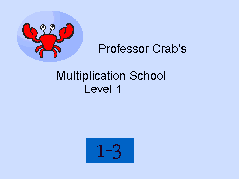 Professor Crab's Multiplication School!