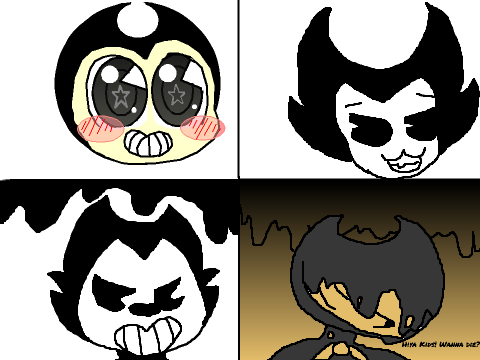 Draw your stlye of bendy remix remix