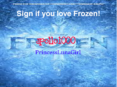 Sign If You Love Frozen! remix