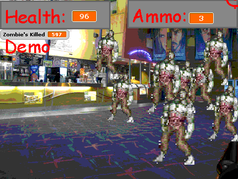 Defender Demo Version1-there are 2 glitches-