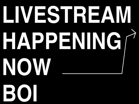 AND WE'RE LIVE