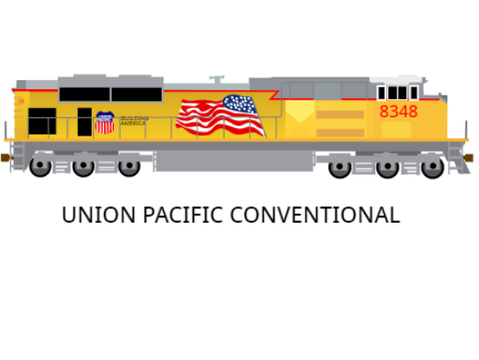 SD70ACe in various liveries