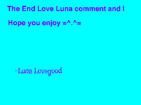 Luna Lovegood!