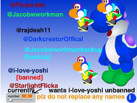 SIGN HERE IF U WANT @i-love-yoshi TO BE UNBAN! remix