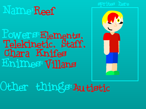 Here's ya boy Reef