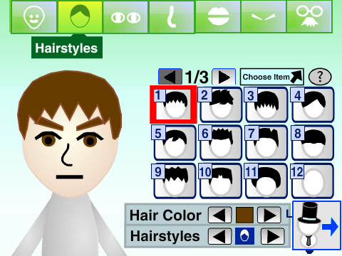 Online Mii Maker on Scratch
