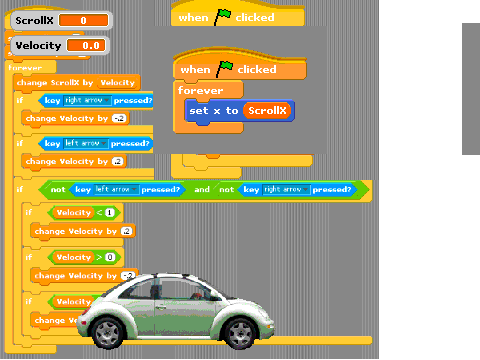 Scrolling Velocity