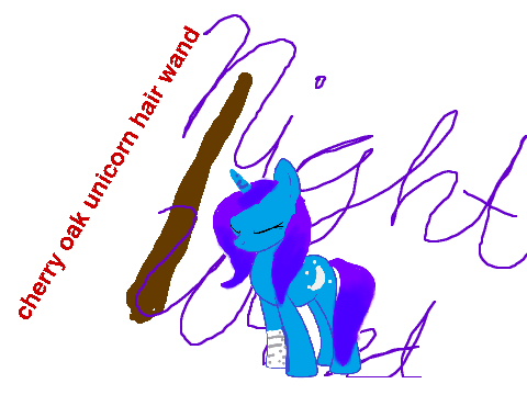 Nightwind from Unicorns at Hogwarts!