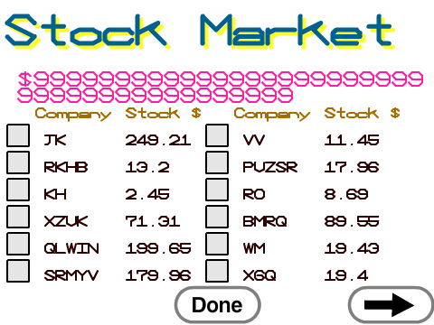Stock Market Simulator 