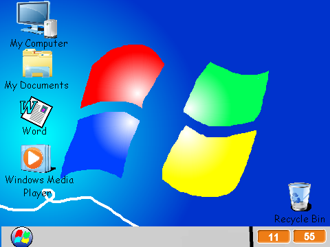 Windows 7 REALLY CLOCK