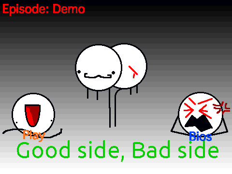Good Side, Bad Side Title Screen