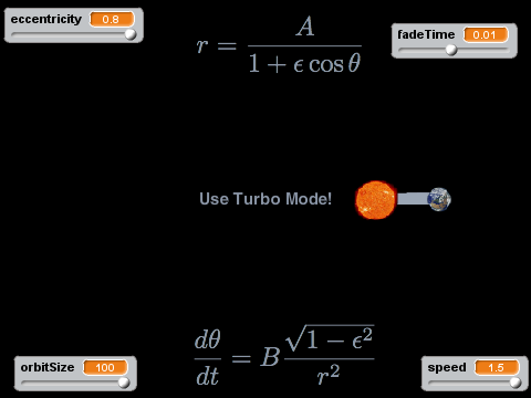 Kepler's 2nd law of planetary motion remix-2