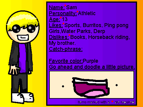 Dave's Life RPG - Sam