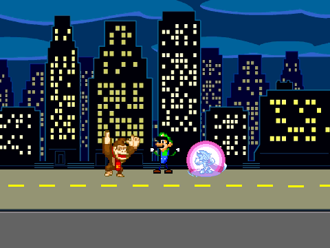 add yourself dancing with luigi