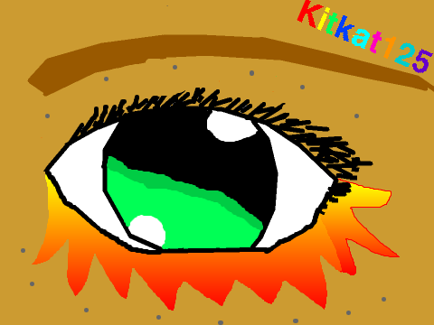 Eye Coloring Contest Entery