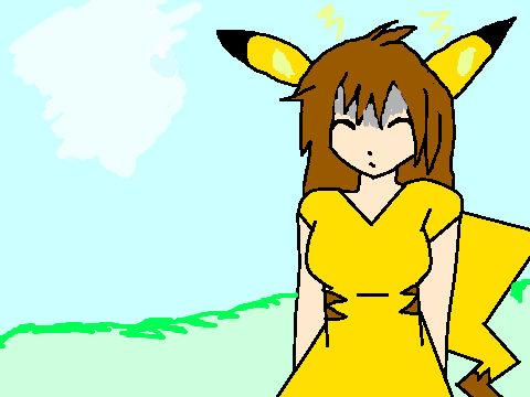 ϟ Pika-Girl ❤ CC ϟ Open! remix