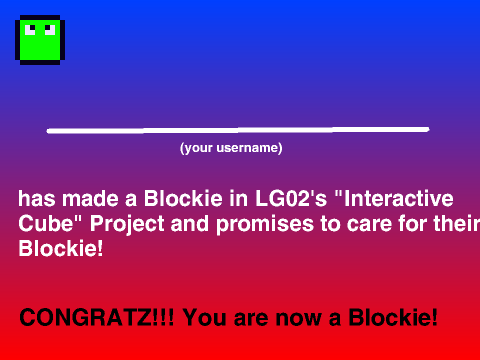 Blockie Sheet