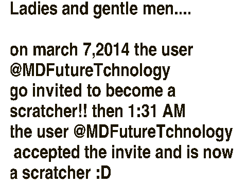 BECOME A SCRATCHER!!!!