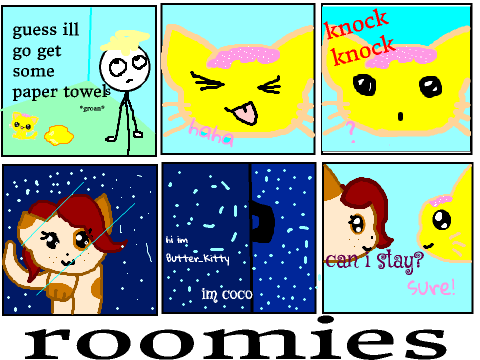 roomies (Butter_Kitty comic)#3