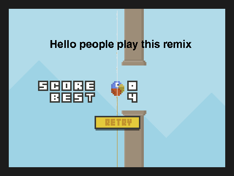 Flappy Flight remix (glitch)