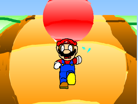 Mario party 5 - Flatiator animation(endless)