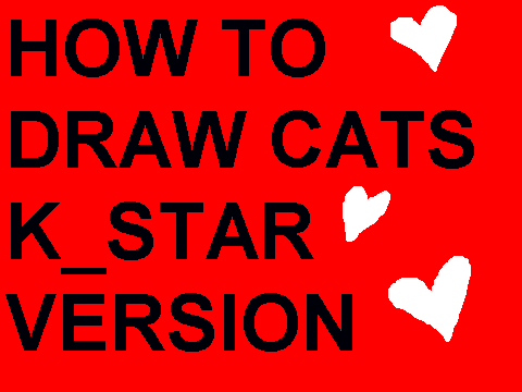 HOW TO DRAW CATS