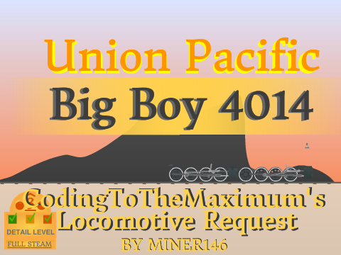 4014- -Bigboy- Locomotive UPDATES