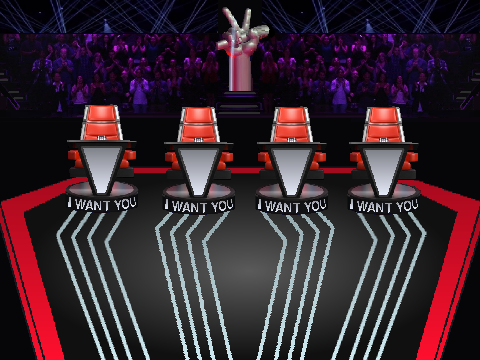 The Voice Judges Chairs