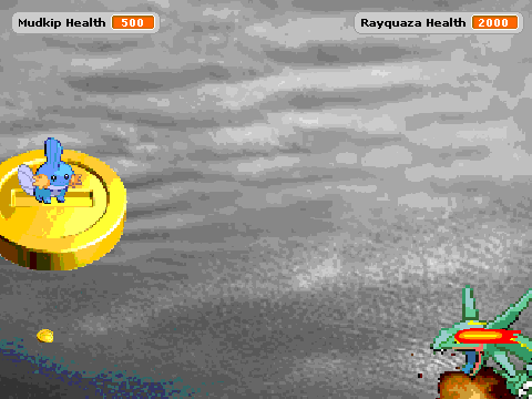 Mudkip-Rayquaza Battle 1: Stormy Skies