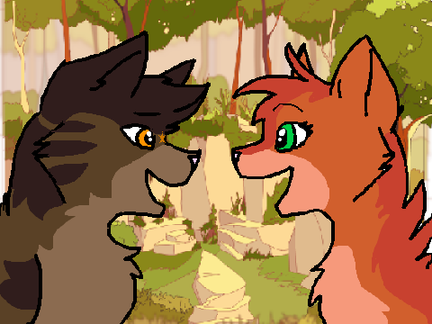 Little Talks CC-CLOSED squirrelflight and bramblestar