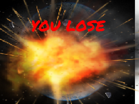 if you click the button the world will explode.
