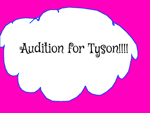 Auditioning for my OC!? XD