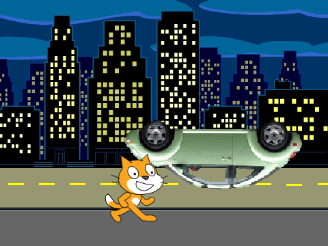 Scratch Cat Buys a New Car!