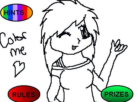 Sweet Girl Coloring Contest